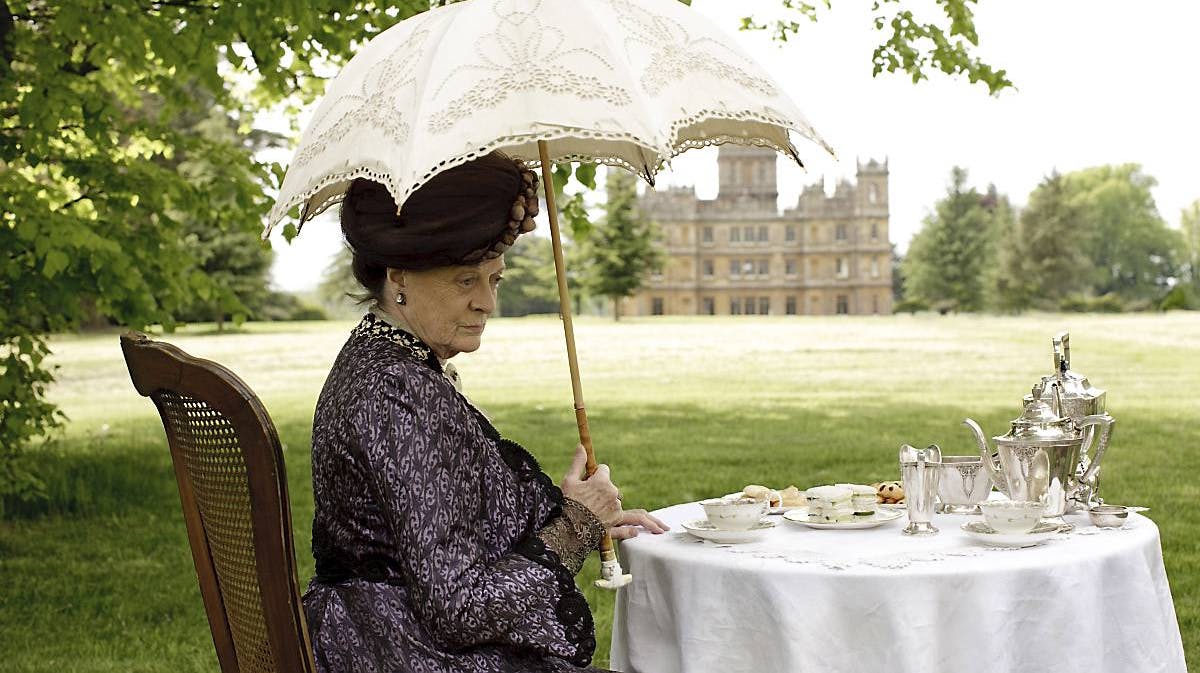 Maggie Smith i Downton Abbey