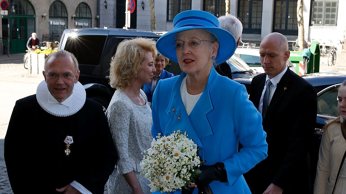 Dronning Margrethe.