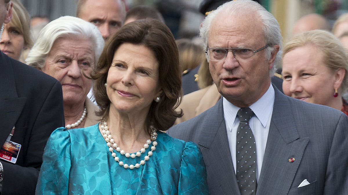 bombetrussel mod Dronning Silvia og kong Carl Gustaf.