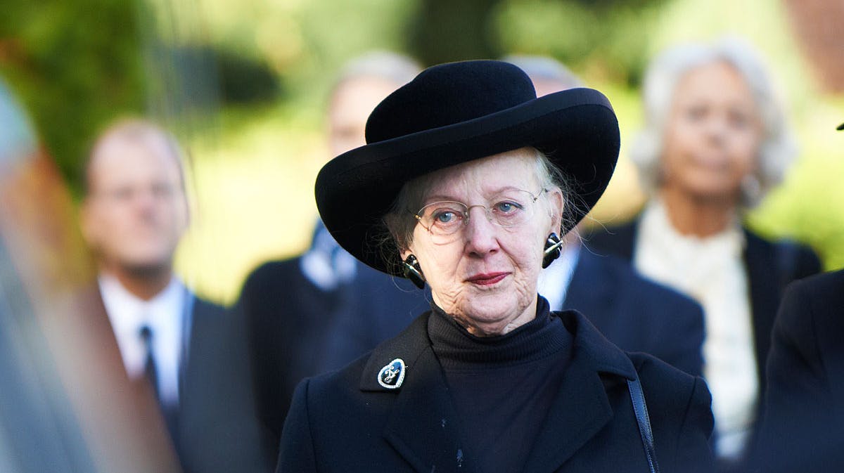 Dronning Margrethe.