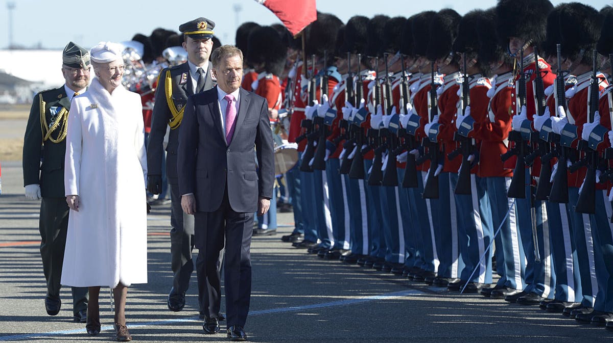 Dronning Margrethe snedronning