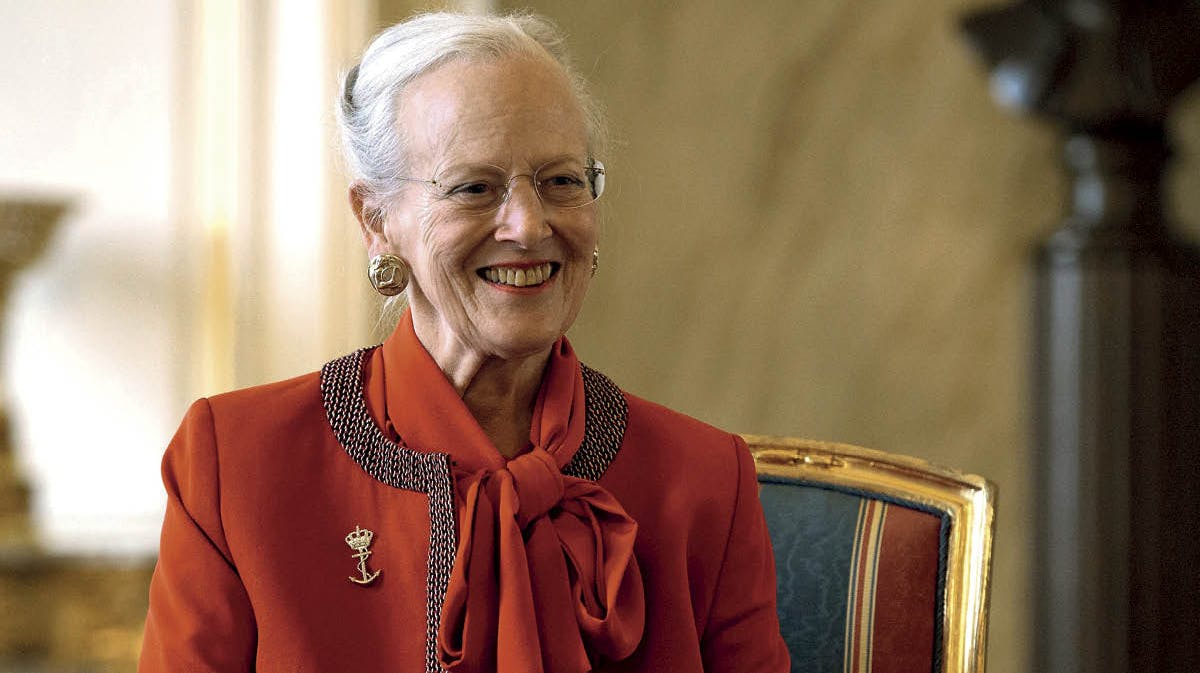 Dronning Margrethe.