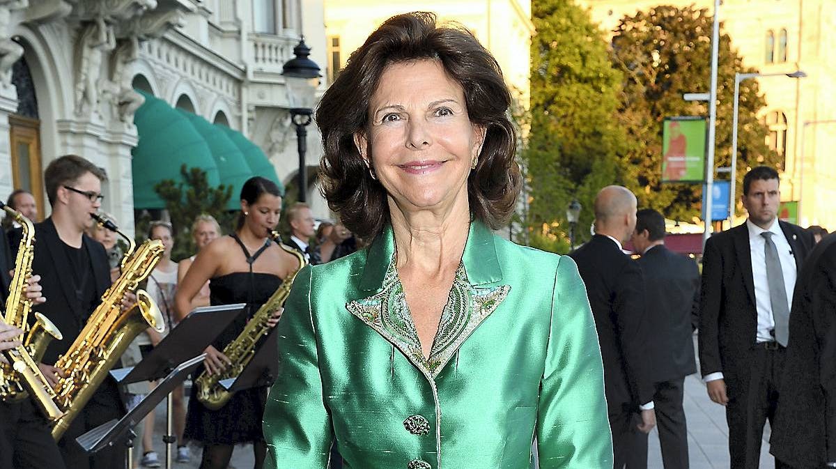 Dronning Silvia.