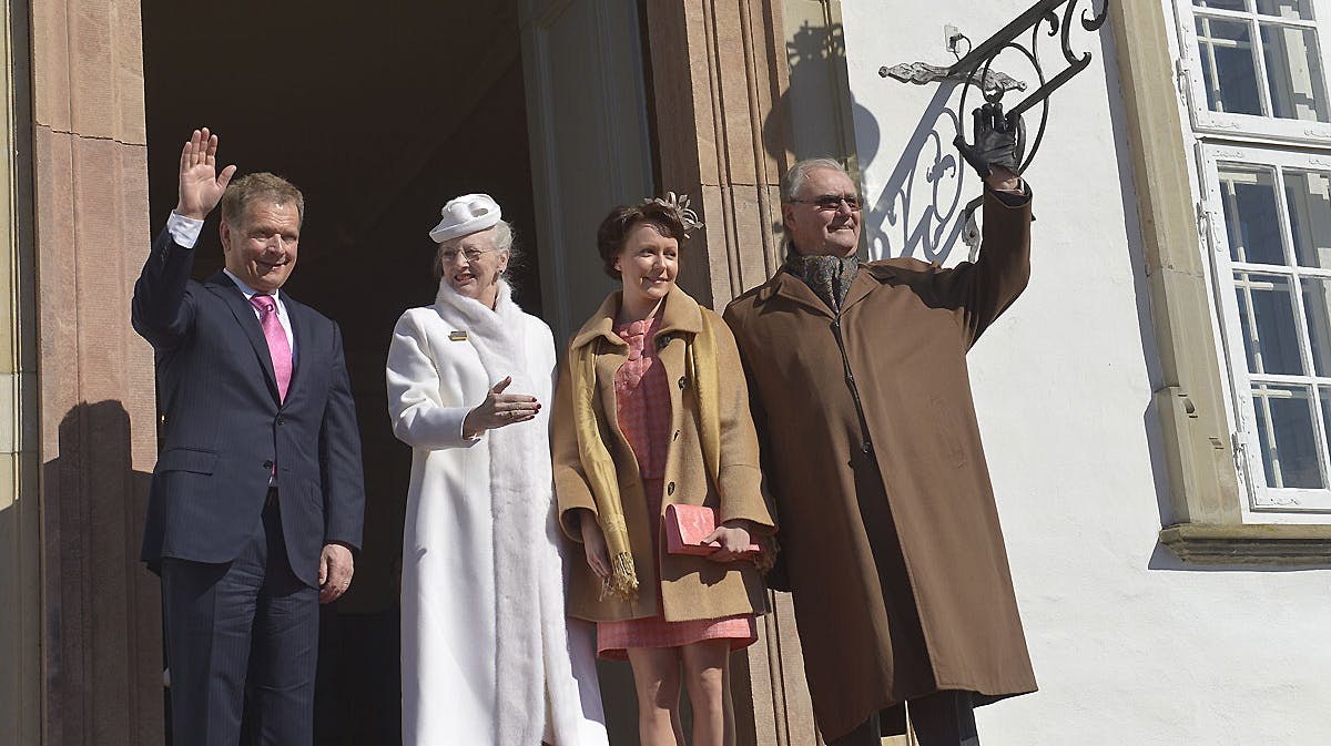 Dronning Margrethe prins Henrik Fredensborg Slot