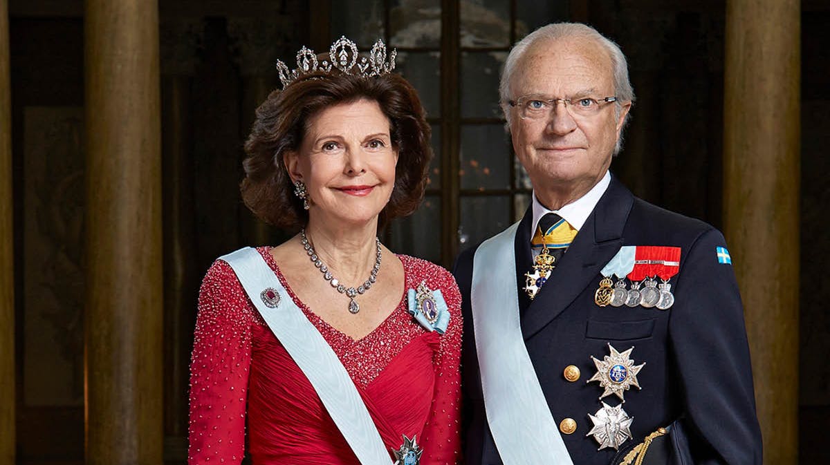 Dronning Silvia og kong Carl Gustaf.