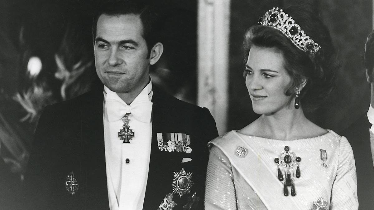 Inde År fælde TILLYKKE: Kong Konstantin og dronning Anne-Marie fejrer guldbryllup |  BILLED-BLADET