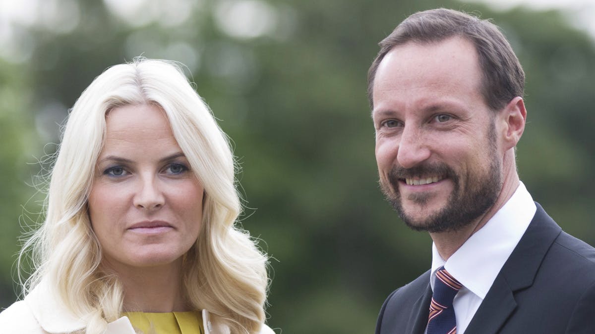 Kronprinsesse Mette-Marit og kronprins Haakon.