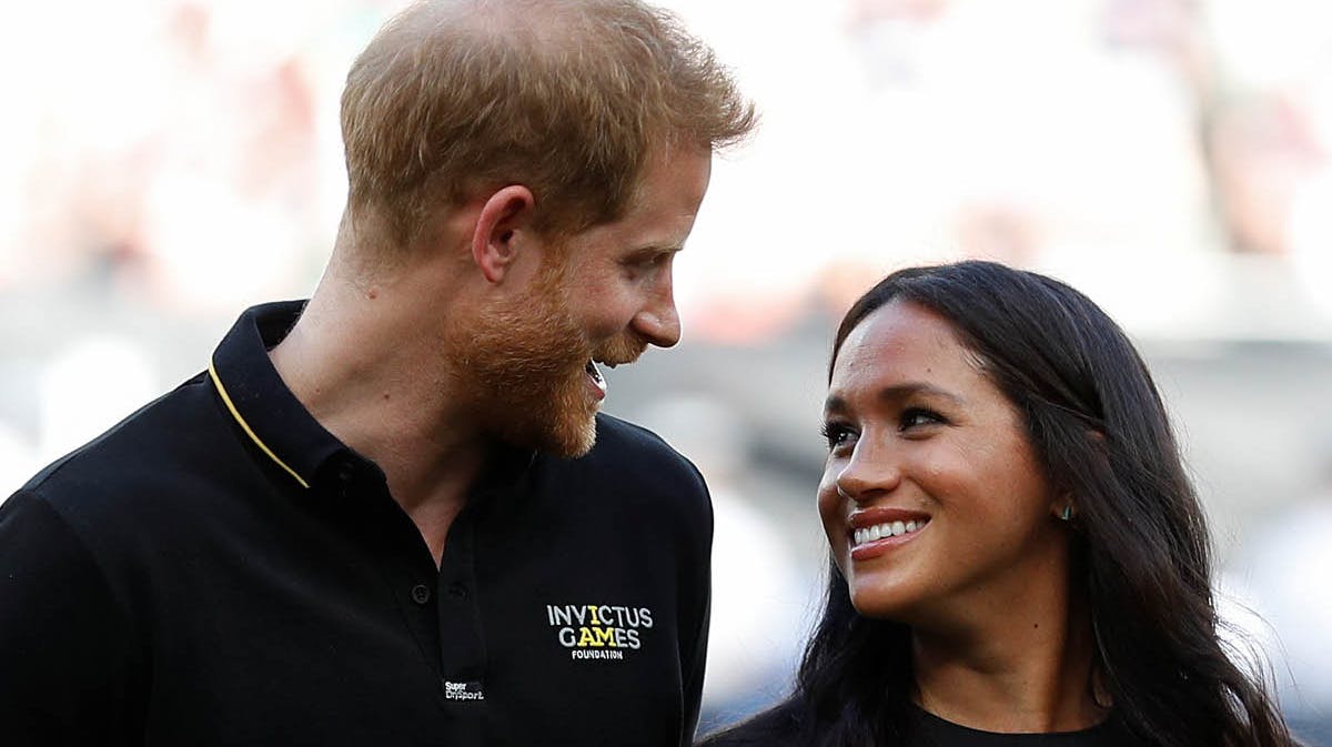 Prins Harry og hertuginde Meghan.