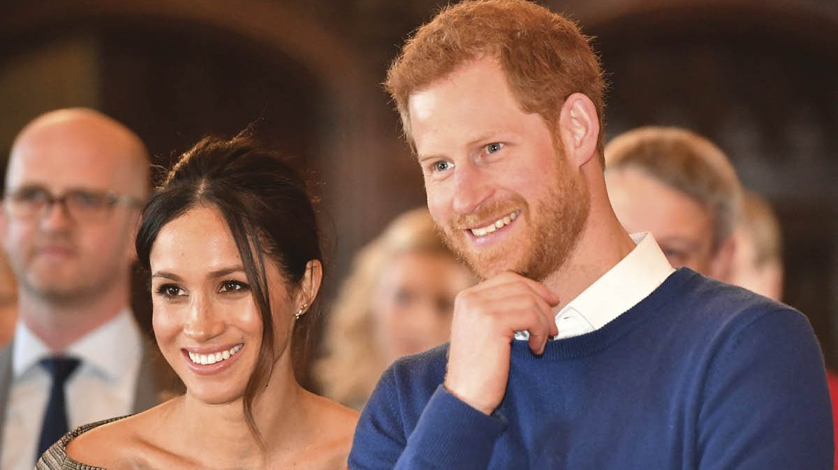 Hertuginde Meghan og prins Harry.