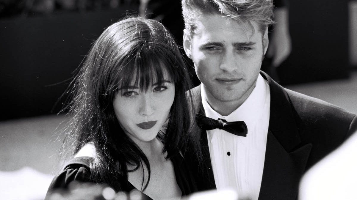 Jason Priestley og Shannen Doherty.