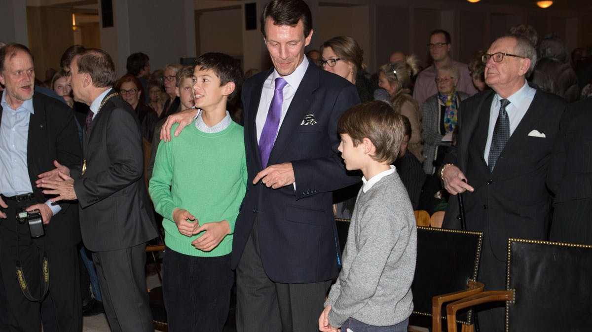 Prins Joachim, prins Nikolai og prins Felix.
