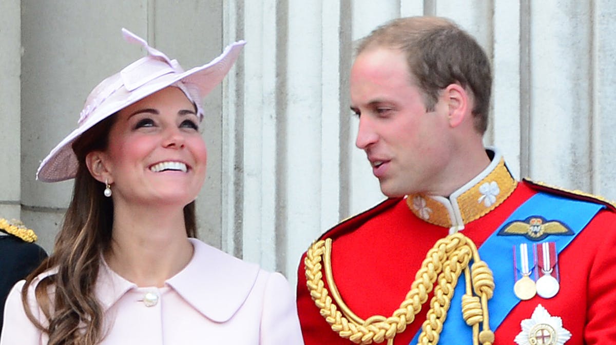 Hertuginde Catherine og prins William.