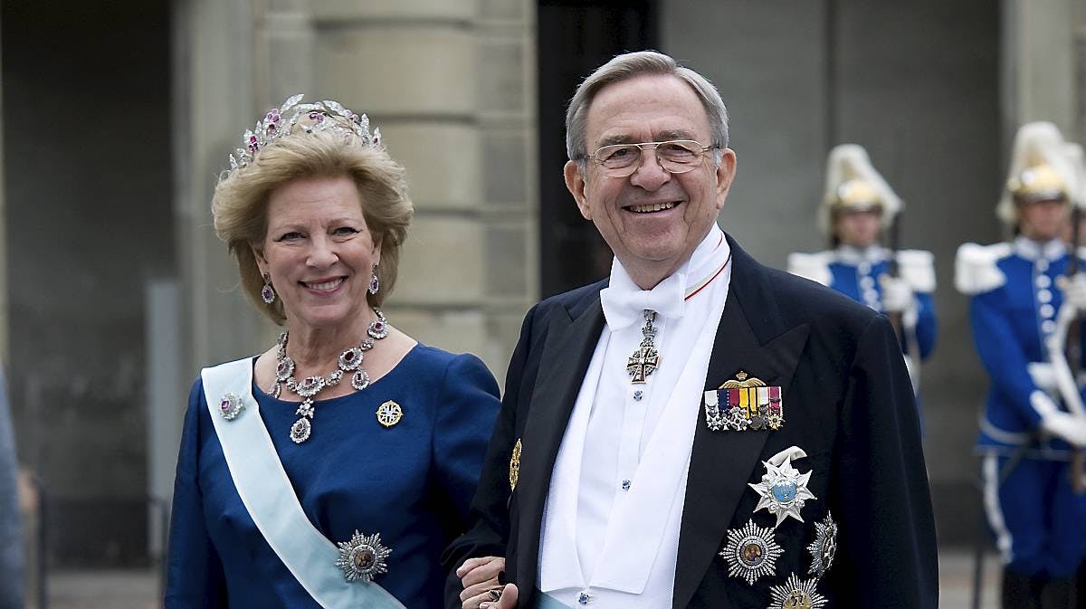 Dronning Anne-Marie og kong Konstantin