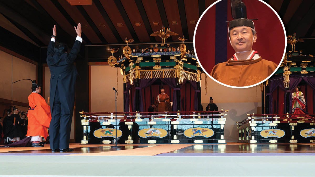 Kroningsceremoni i Japan - Sokui no Rei.