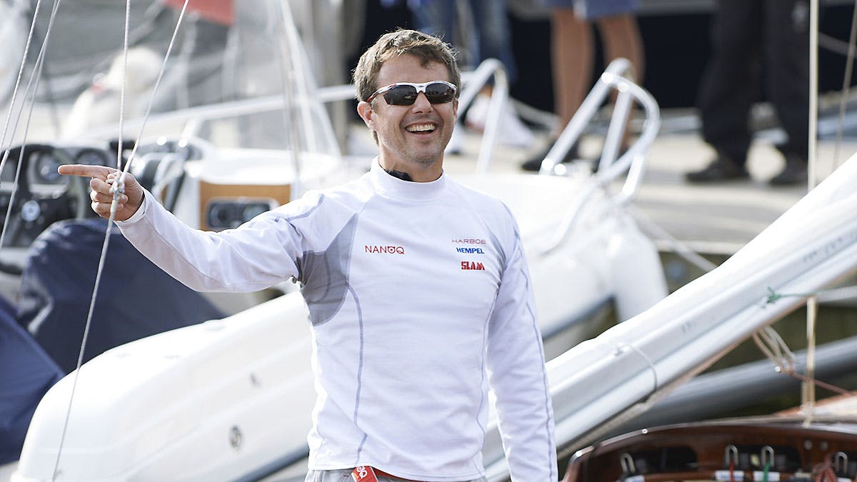 Alice Gnide Grusom Kronprins Frederik bliver skipper for OL-sejlere | BILLED-BLADET