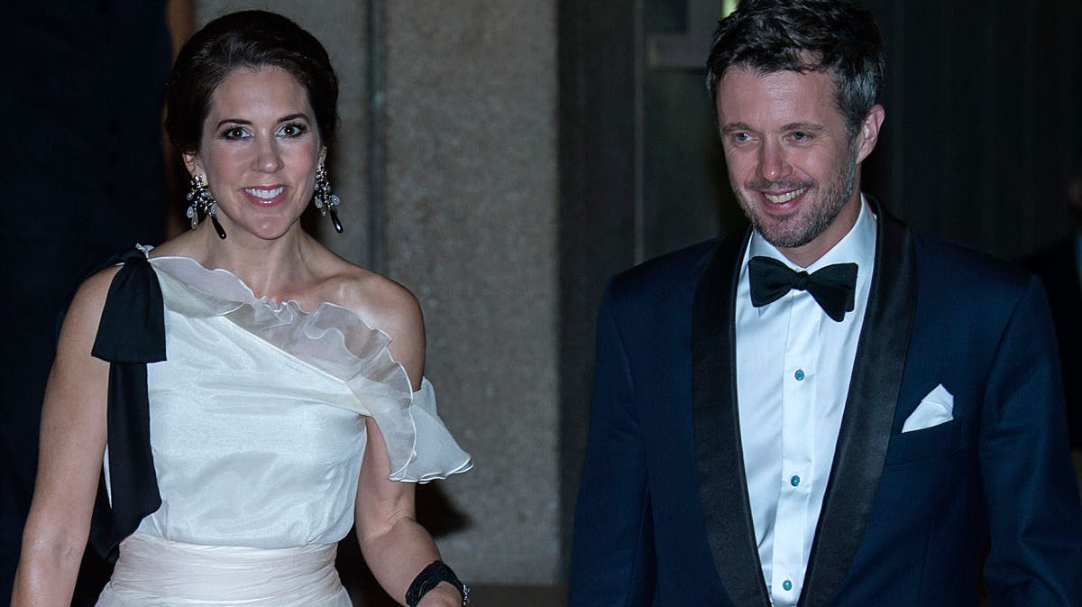 Kronprinsesse Mary og kronprins Frederik til gallafest i Sydney