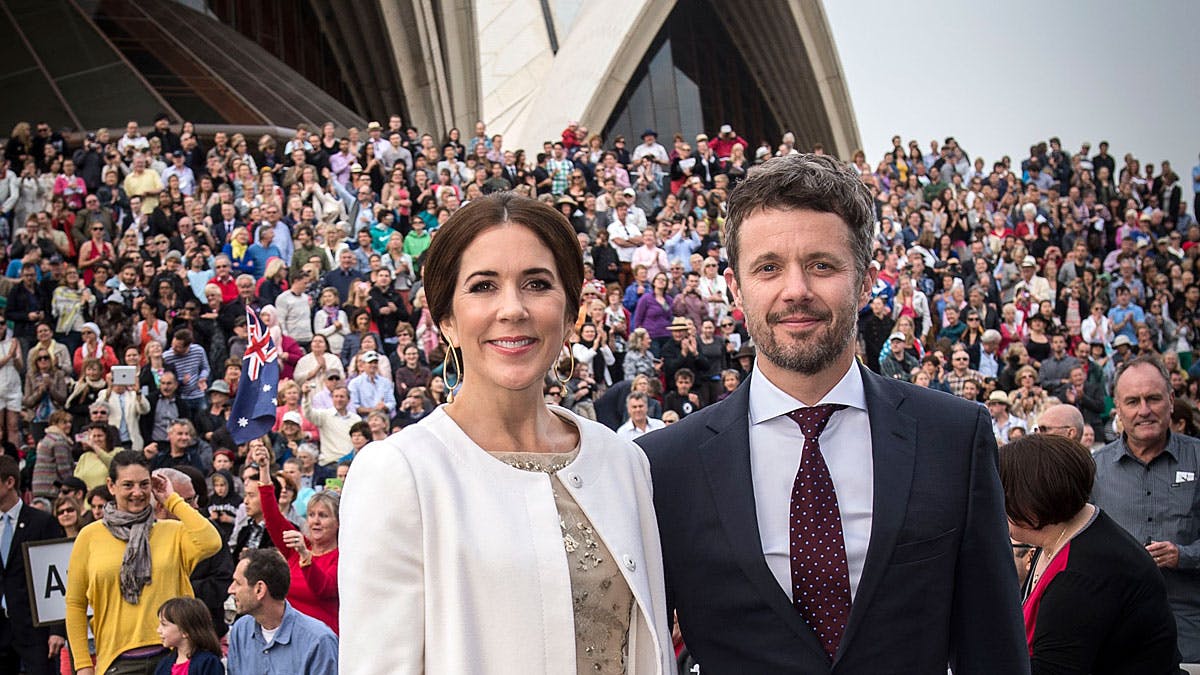 Kronprinsesse Mary og kronprins Frederik til koncert ved Operahuset i Sydney, Australien.