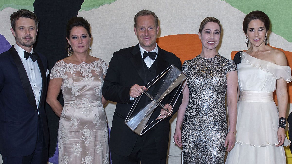 Kronprins Frederik, Sidse Babett Knudsen, Sofie Gråbøl og kronprinsesse Mary