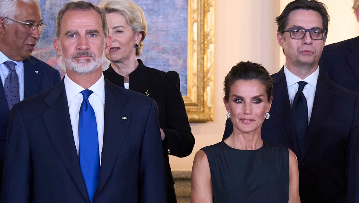 Kong Felipe og dronning Letizia.