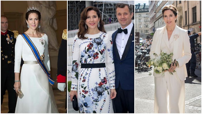 kalk Mew Mew Champagne 27 FLOTTE BILLEDER: Kronprinsesse Marys smukke hvide stil | BILLED-BLADET