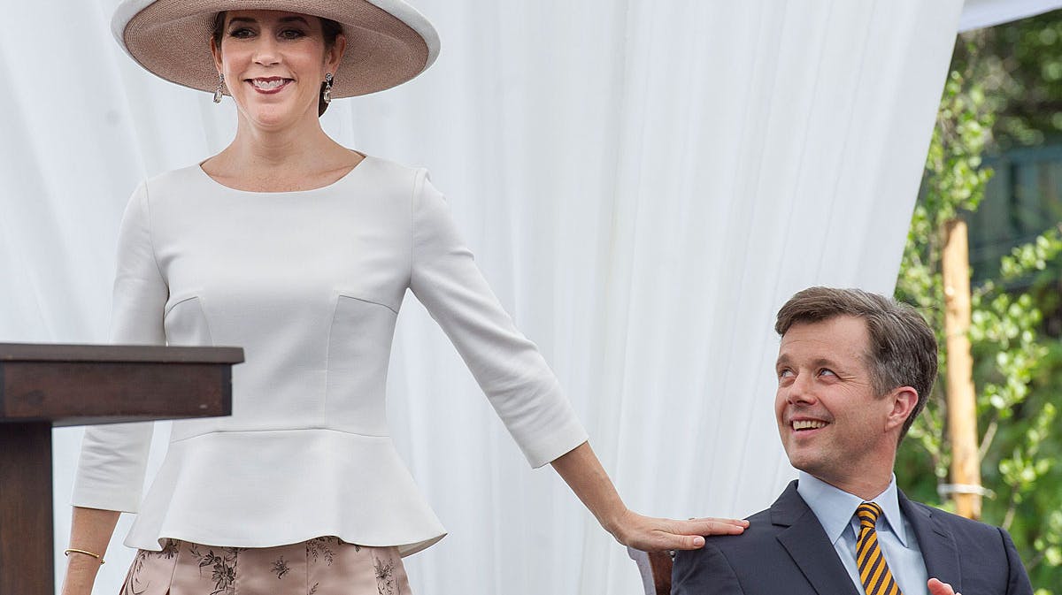 Kronprinsesse Mary og kronprins Frederik