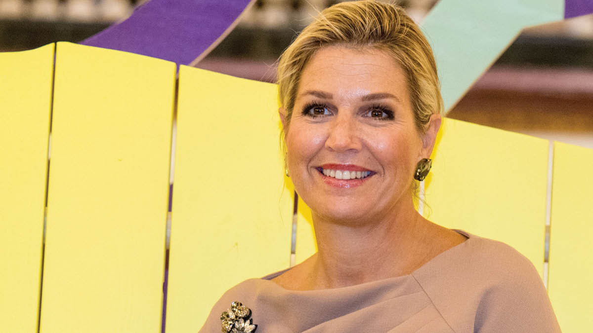 Se Billedet Dronning Maxima Funklede I Lyserødt Look Til Stor Gallamiddag Billed Bladet 