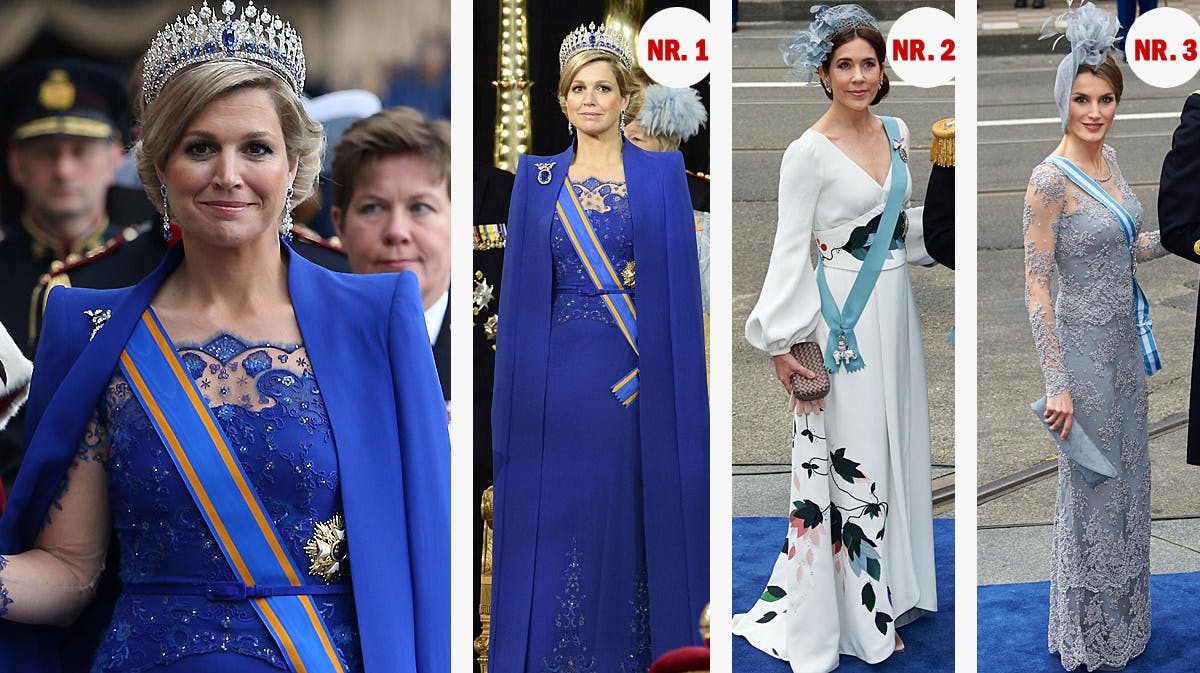 dronning Maxima kronprinsese Mary kronprinsesse Letizia