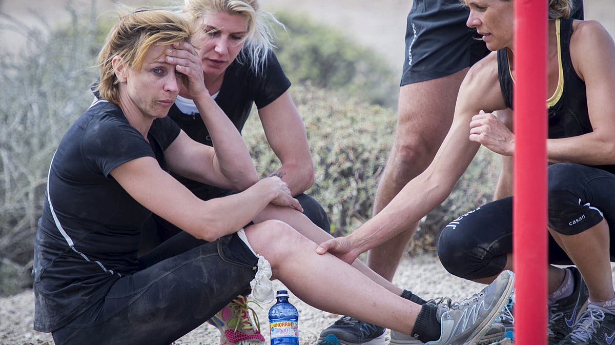 Renata Pytelewska Nielsen i "Mestrenes mester" kom til skade