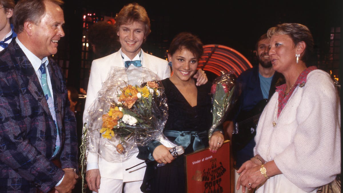 &nbsp;Anne Cathrine Herdorf vinder Dansk Melodi Grand Prix i 1987 med sangen &quot;En lille melodi&quot;.