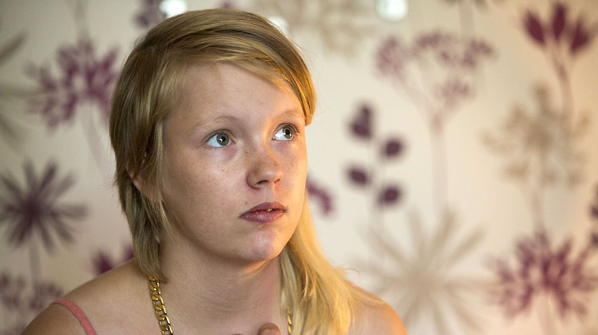 Natascha Linea fra De unge mødre fik i tirsdags tvangsfjernet sin datter Lia blot fire dage efter fødslen.