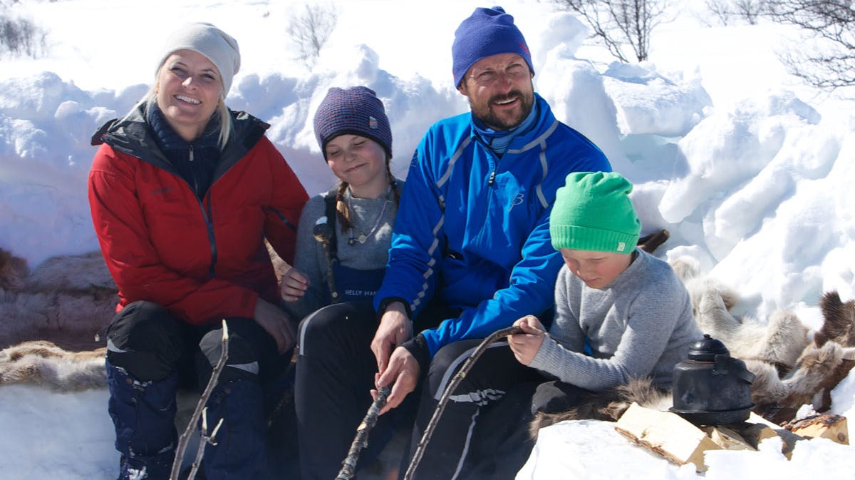 Kronprinsesse Mette-Marit og kronprins Haakon.