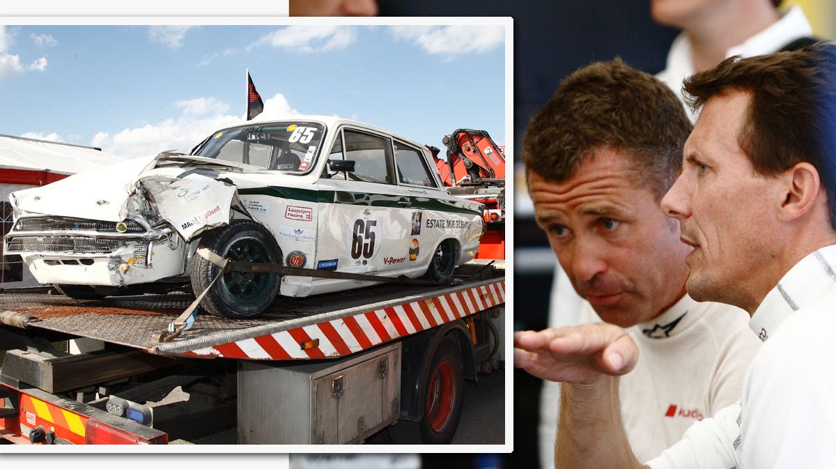 Prins Joachim kører galt