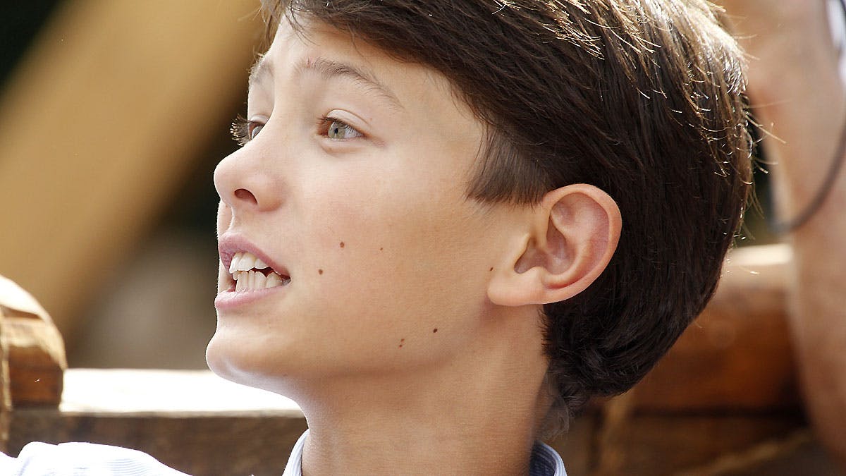 Prins Nikolai 14 år i dag.