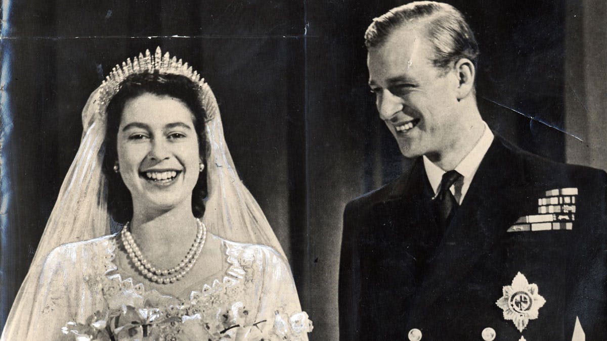 Dronning Elizabeth og prins Philip.