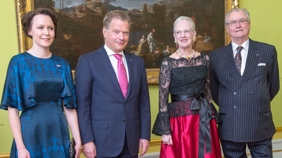 Dronning Margrethe prins Henrik