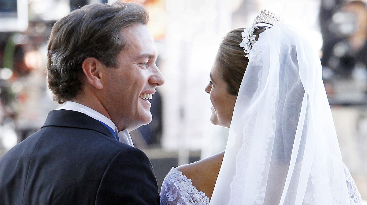 Prinsesse Madeleine Chris O'Neill bryllup i Stockholm