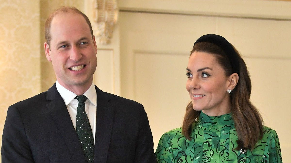 Prins William og hertuginde Catherine på officielt besøg i Irland.&nbsp;