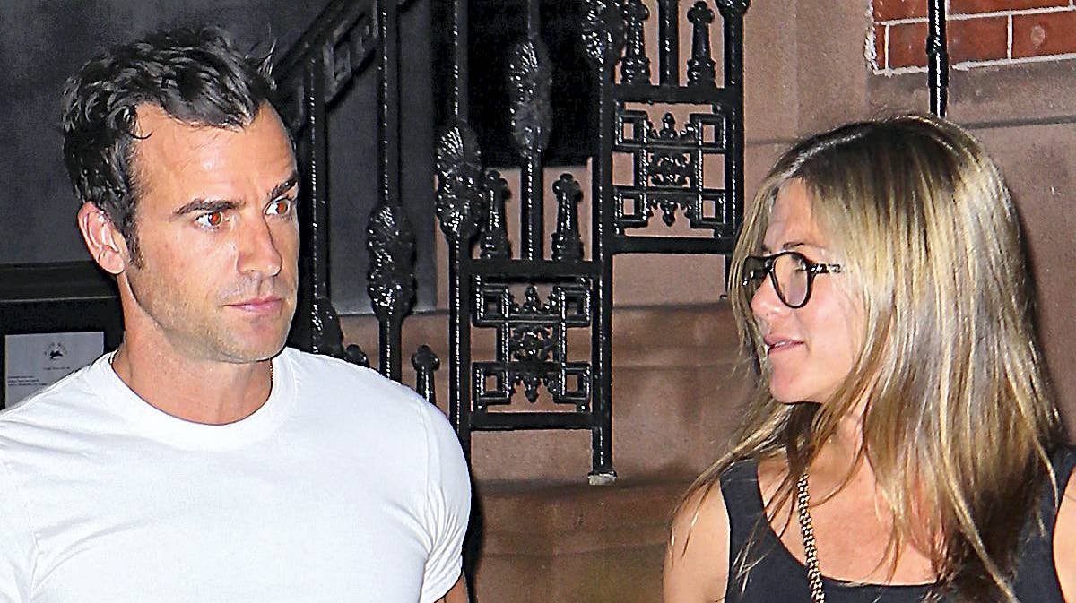 justin theroux, jennifer aniston