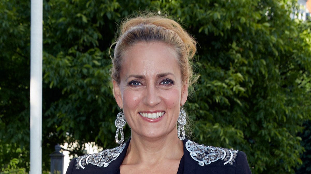 Camilla Miehe-Renard med til Støt brysterne til fordel for Kræftens bekæmpelse