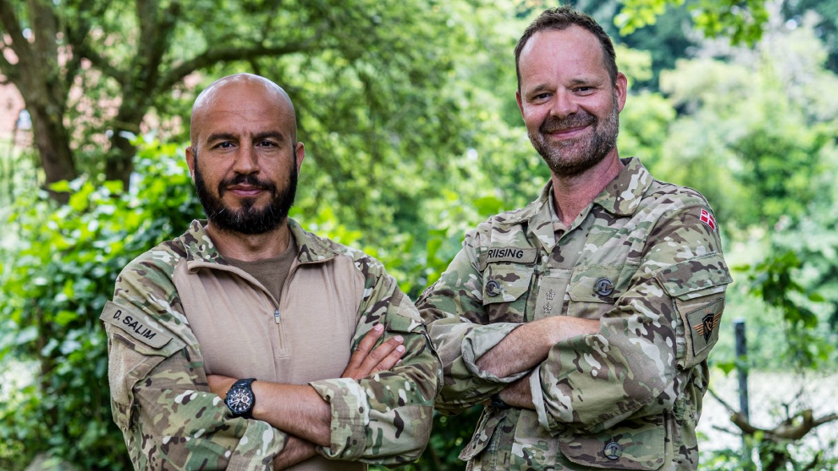 Dar Salim og Jacob Riising