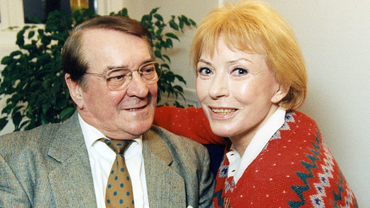 Axel Strøbye og kone Hanne Borchsenius