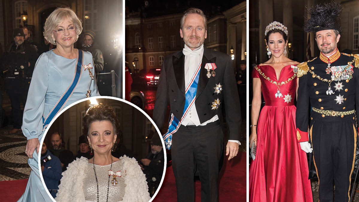 Kronprinsesse Mary, kronprins Frederik, Pia Kjærsgaard, Karen Ellemann, Anders Samuelsen