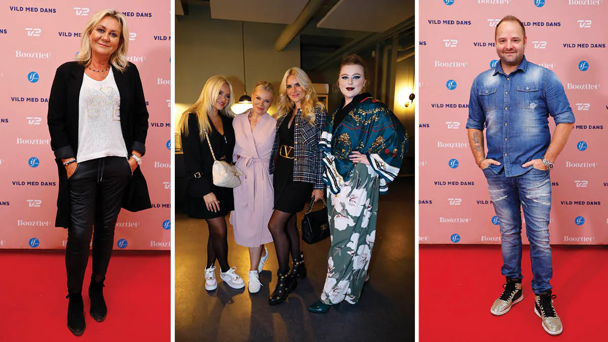 Se billederne: Kendte på rød løber til Vild med dans program 2 | BILLED ...