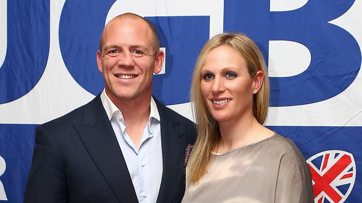 Zara og Mike Tindall