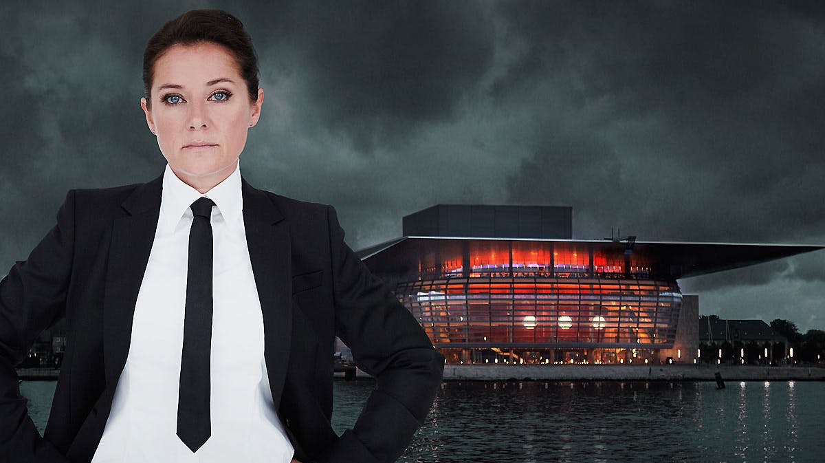 Sidse Babett Knudsen er vært på ?Zulu Comedy Galla 2013? i Operaen