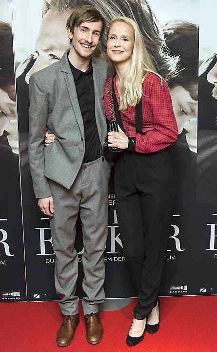 Helgi Jonsson og Tina Dickow til premieren på "En du elsker", som Tina Dickow har komponeret musik til.