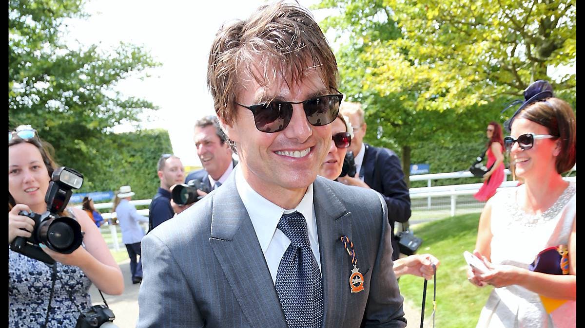 Tom Cruise til Goodwood Races.