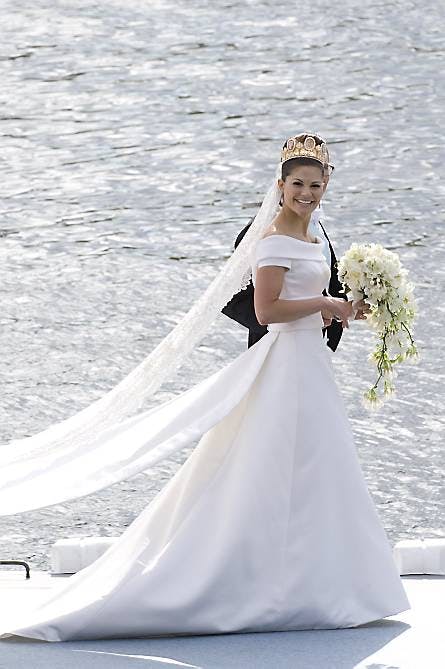 Kronprinsesse Victoria og Daniel Westling blev gift den 19. juni 2010.